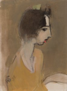 Profil einer Frau (aus dem Gedächtnis) von Helene Schjerfbeck
