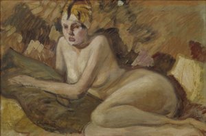 Liegendes Modell von Helmer Osslund