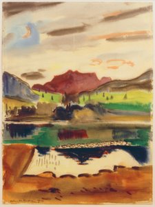 Landschaft von Helmuth Macke