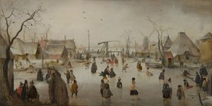 Eisszene von Hendrick Avercamp