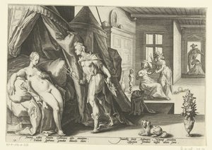 Merkur in Herses Zimmer, Ovids Metamorphosen