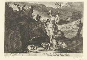 Minerva bittet Neid, Eifersucht in Aglauros zu entfachen