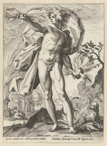 Feuer von Hendrick Goltzius (workshop of)
