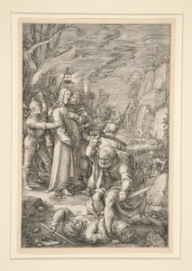 Christus gefangen genommen (der Verrat an Christus), aus Die Passion, Nr. 3 in einer Serie von 12 Gravuren