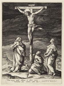 Kreuzigung von Hendrick Goltzius