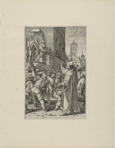 Ecce Homo, Platte acht aus Die Passion Christi