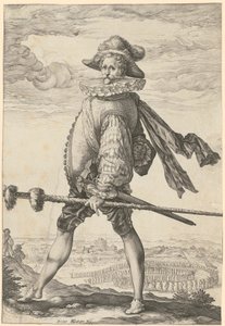 Infanteriehauptmann von Hendrick Goltzius