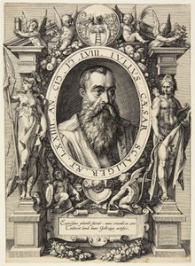 Julius Caesar Scaliger von Hendrick Goltzius