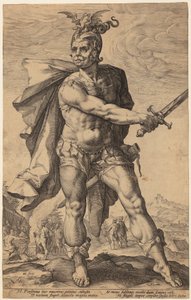 Mucius Scaevola, Blatt 3 der Folge "Römische Helden"