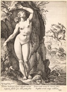 Perseus befreit Andromeda von Hendrick Goltzius