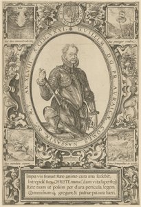 Porträt von Wilhelm I. von Oranien von Hendrick Goltzius