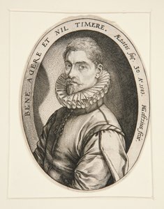 Porträt des Hieronymous Scholiers von Hendrick Goltzius