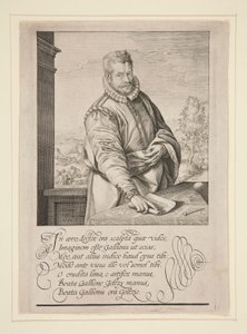 Porträt von Philip Galle von Hendrick Goltzius