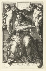 Prophet Jesaja von Hendrick Goltzius