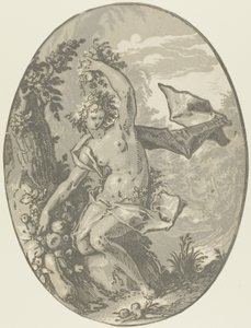 Proserpina, Tafel fünf aus Demogorgon und die Götter von Hendrick Goltzius