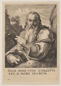 St. Paul, aus Christus, die Apostel und St. Paul mit dem Glaubensbekenntnis