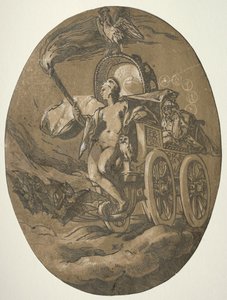 Die Gottheiten: Nox von Hendrick Goltzius
