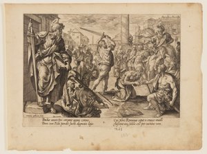 Das Martyrium des Heiligen Paulus, aus Das Martyrium Christi und der Apostel