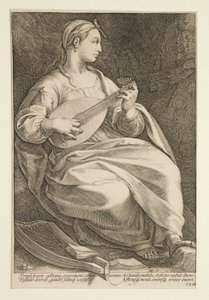 Die neun Musen: Terpsichore, Nr. 5 in einer Serie von 9