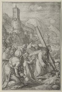 Die Passion: Christus trägt das Kreuz