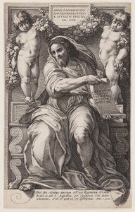 Der Prophet Jesaja von Hendrick Goltzius