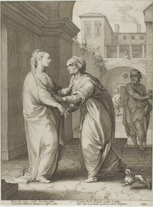 Die Heimsuchung, Platte zwei aus Die Geburt und das frühe Leben Christi