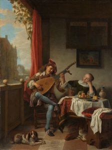 Der Lautenspieler von Hendrick Martensz. Sorgh