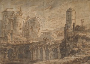 Das Tor von Brügge in Sluis, 1661