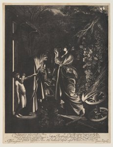Die Verspottung der Ceres von Hendrick von Goudt
