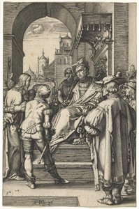 Christus vor Pilatus von Hendrik Goltzius