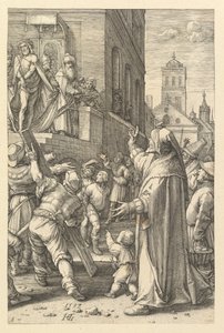Ecce Homo, aus Die Passion Christi von Hendrik Goltzius
