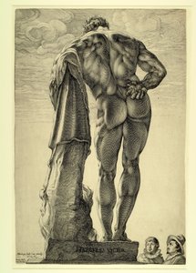 Farnesischer Herkules von Hendrik Goltzius