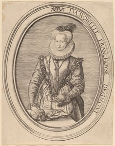 Françoise van Egmond von Hendrik Goltzius