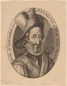 Heinrich IV., König von Frankreich von Hendrik Goltzius