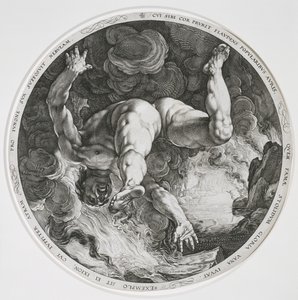 Ixion, 1588 von Hendrik Goltzius