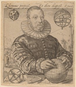 Nicolaus Petri van Deventer von Hendrik Goltzius
