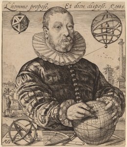 Nicolaus Petri van Deventer von Hendrik Goltzius