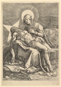 Pietà, 1596 von Hendrik Goltzius