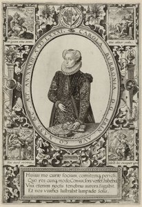 Porträt von Charlotte de Bourbon, 1581