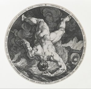 Tantalus von Hendrik Goltzius