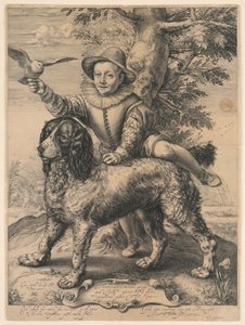 Der Hund von Goltzius von Hendrik Goltzius