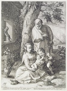 Die Heilige Familie mit St. Johannes