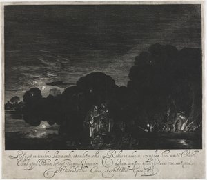 Die Flucht nach Ägypten (Nacht)