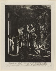 Die Verspottung der Ceres (Ceres sucht ihre Tochter) von Hendrik Goudt