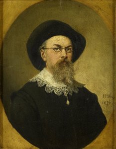 Selbstporträt von Hendrik Hollander Cz.