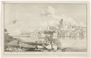 Ansicht des Valkhofs in Nijmegen
