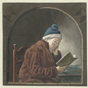Lesender Mann