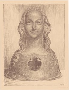 Reliquienbüste einer der Jungfrauen der Heiligen Ursula von Hendrik Johannes Haverman (signed by artist)
