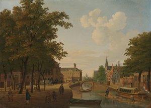 Blick auf den Houtmarkt