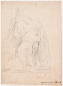 Jael tötet Sisara. Studie nach einer Komposition von Carlo Maratti (Mezzetti, S. 345, Nr. 150) von Hendrik Krock